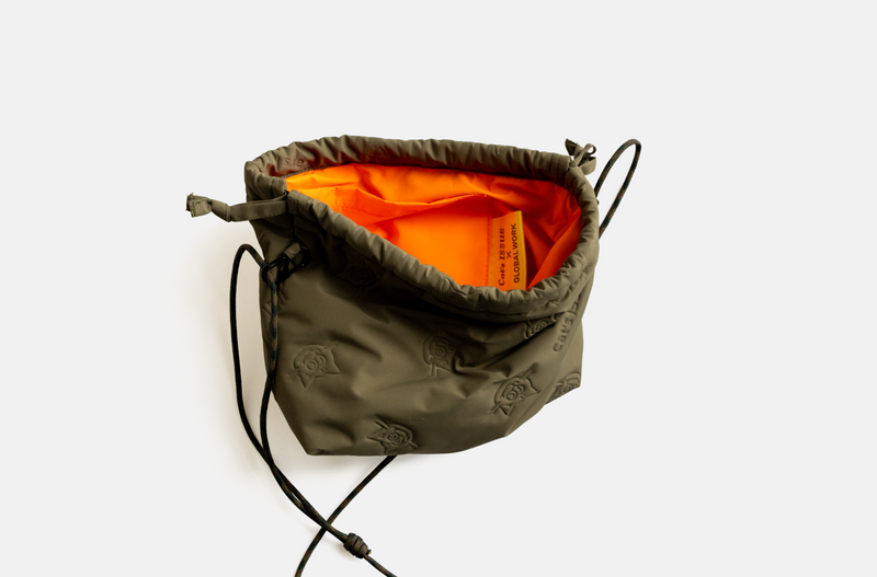 Cat's ISSUE × GLOBAL WORK MA-1ショルダーバッグ