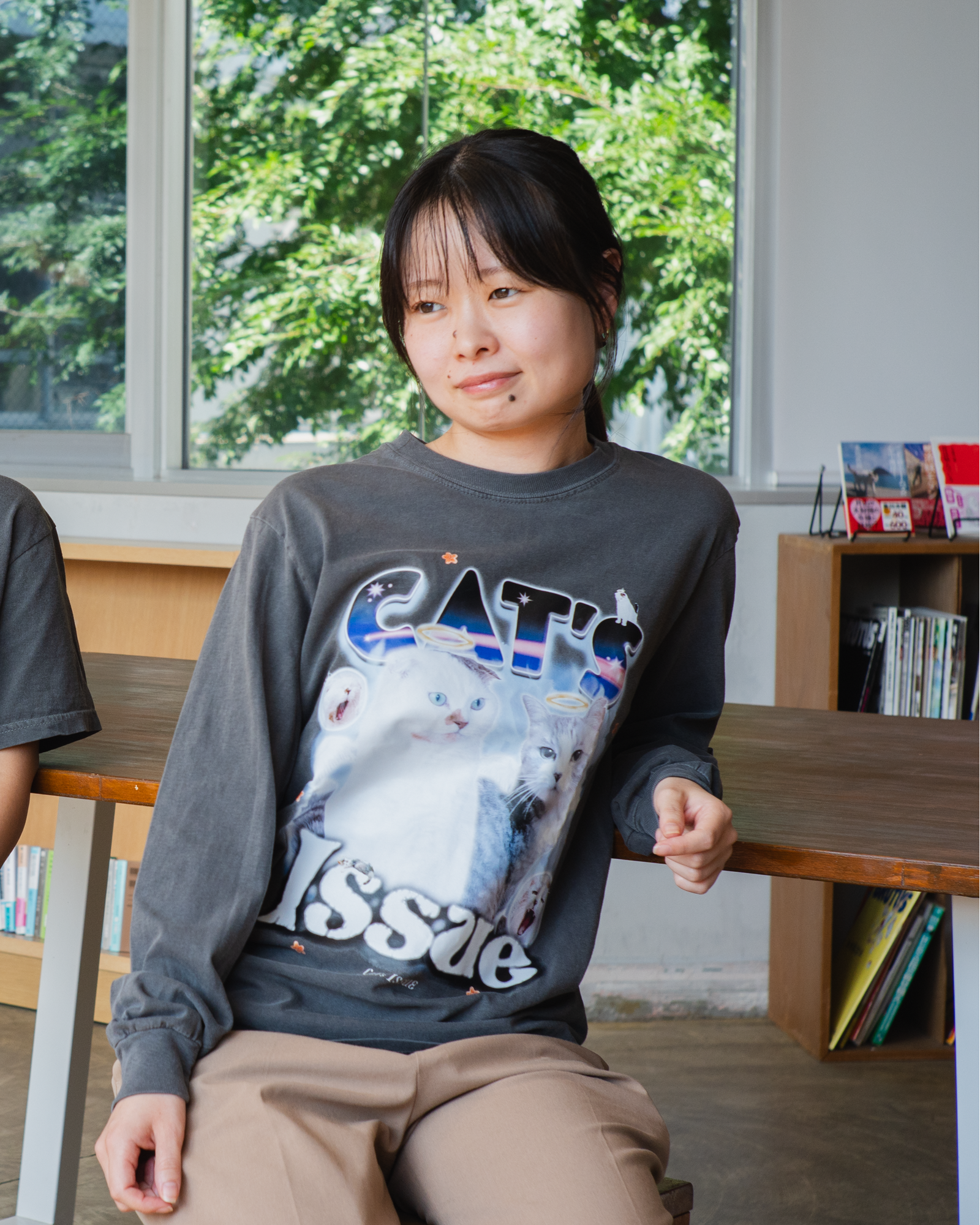 Cat's ISSUE エンジェルロングブート Tシャツ