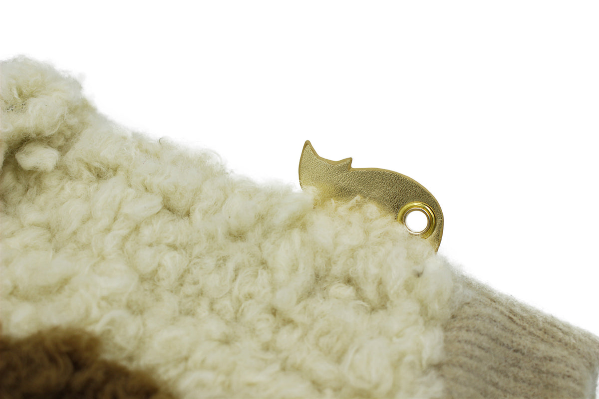 フェイクファーミトン Cat's ISSUE×HASHIBAMI