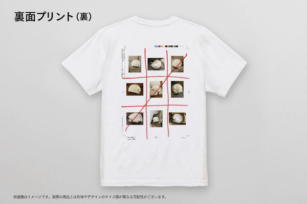 【予約販売（3月末お届け）】Cat’s ISSUE × 加賀美健「加賀美編集長の赤入れTシャツ 」　裏面プリント