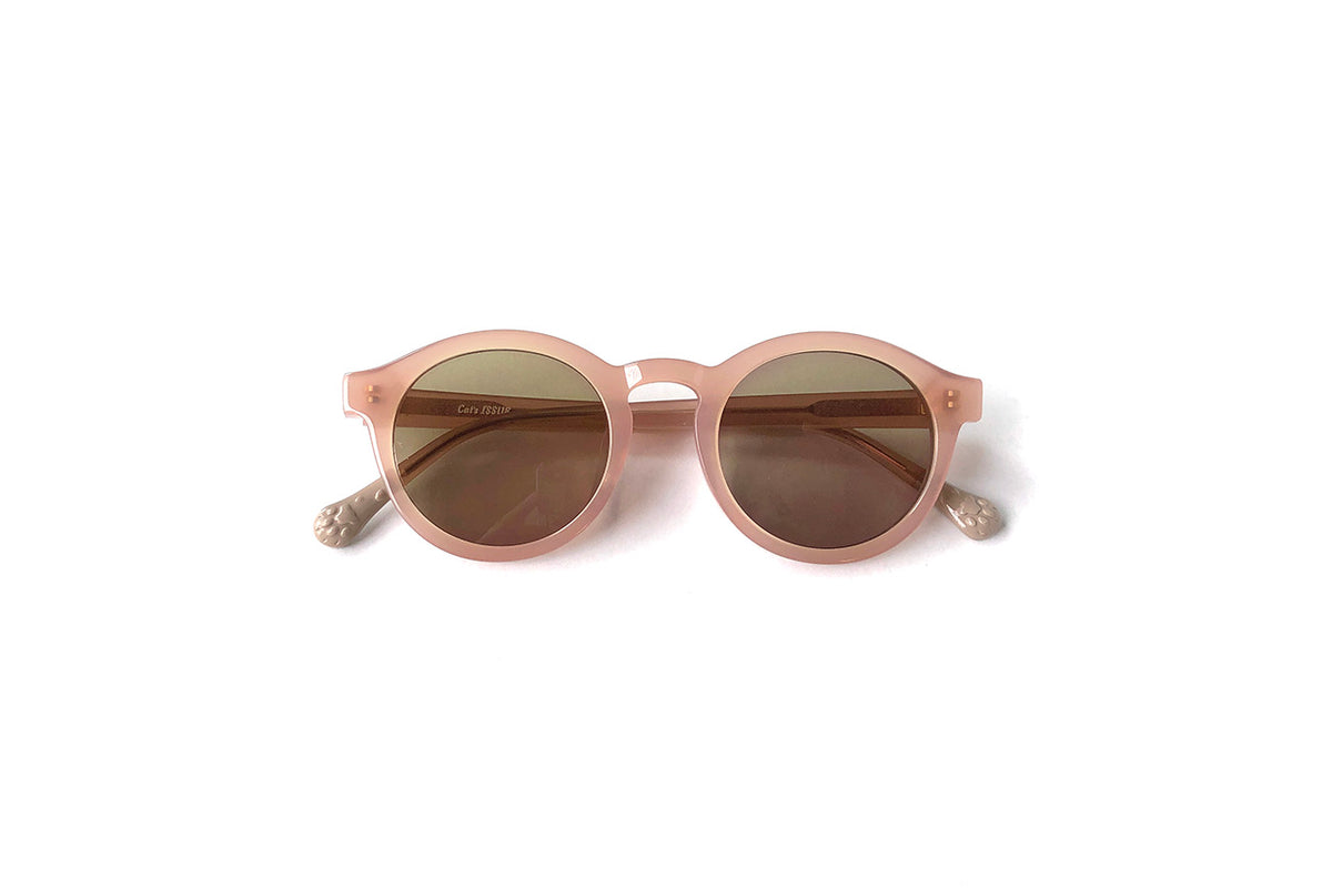 BLANC..監修 Cat's ISSUE 度なしサングラス クリアブラウン Cat's Eyeware02 Sunglass – Cat's ISSUE